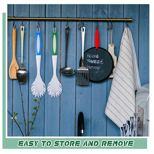 20 Pcs Kitchen Scrub Dish Brush Bulk (20 Count)