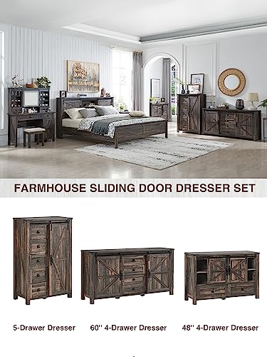 48 inch Farmhouse 4 Drawer
