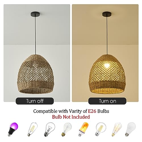 Rattan Pendant Light