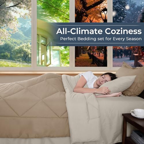7 Piece Queen Comforter Set