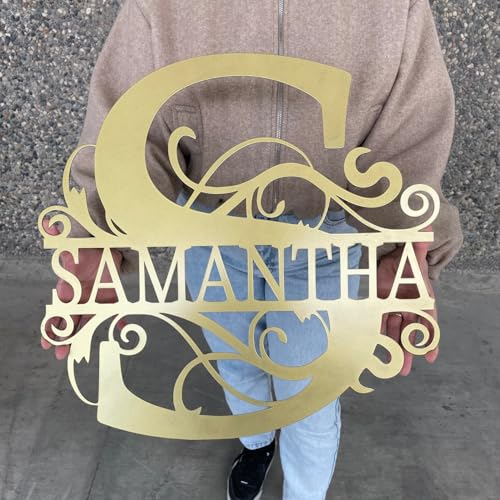 Personalized Metal Name Signs