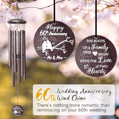 Anniversary Wind Chimes Gifts for Men Women