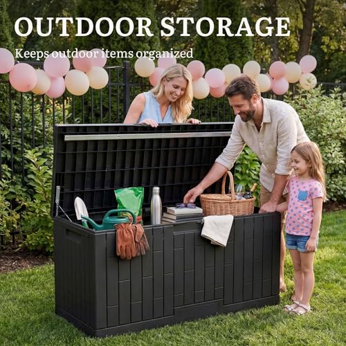 120 Gallon Large Deck Box