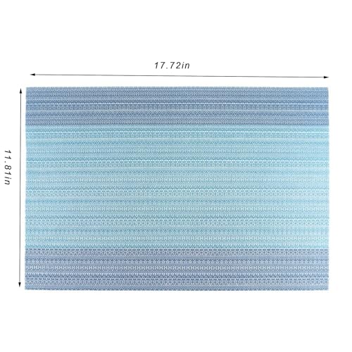 Placemats Set of 4 Washable Indoor (4 Count)