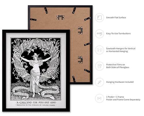 Vintage Walter Crane Poster