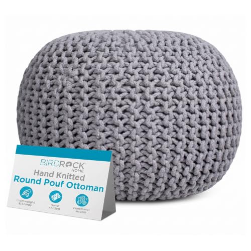 Round Pouf Ottoman Foot Rest