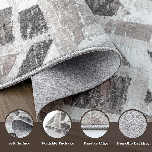 5X7 Area Rugs for Living Room Bedroom (35 Sq Ft)