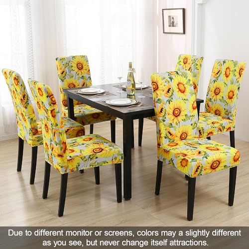Pattern Chair Covers for Dining Chairs (2 Count)