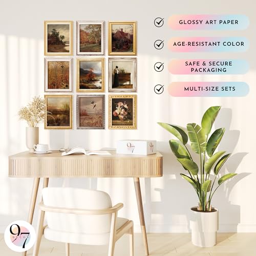 Vintage Fall Wall Art (9 Count)