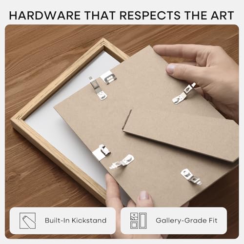 6x6 Natural Oak Picture Frame (2 Count)