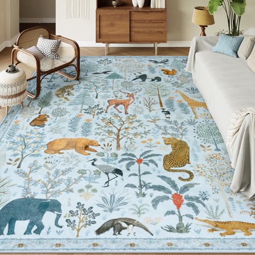 Animal Area Rugs 8x10 Soft Non (80 Sq Ft)
