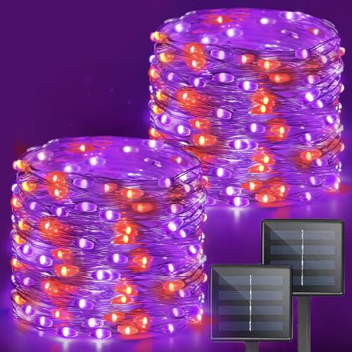 Solar Halloween String Lights Outdoor (2 Count)