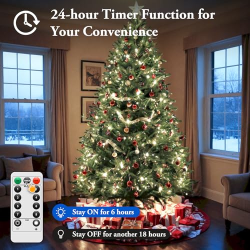 2 Pack White Fairy Lights Battery Operated (2 Count)