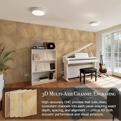 Acoustic Wall Panels (6 Count)