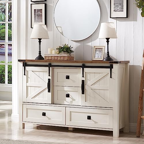 48 inch Farmhouse 4 Drawer