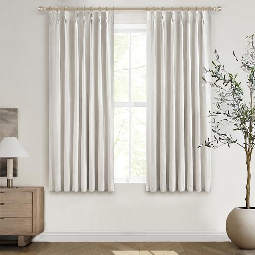Living Room Darkening Curtains 72 Inches Long (2 Count)
