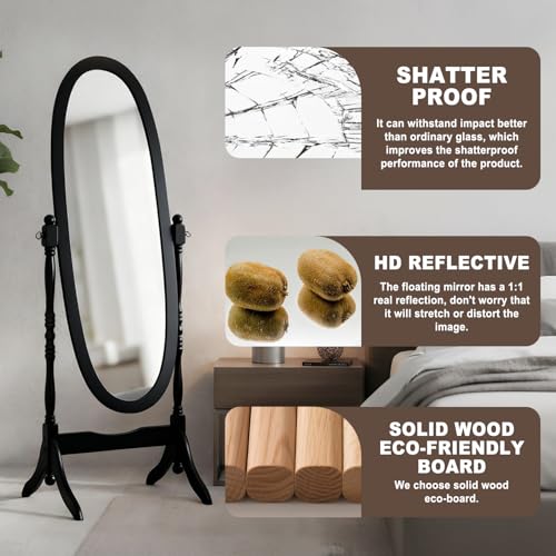 Full Length Mirror with Stand