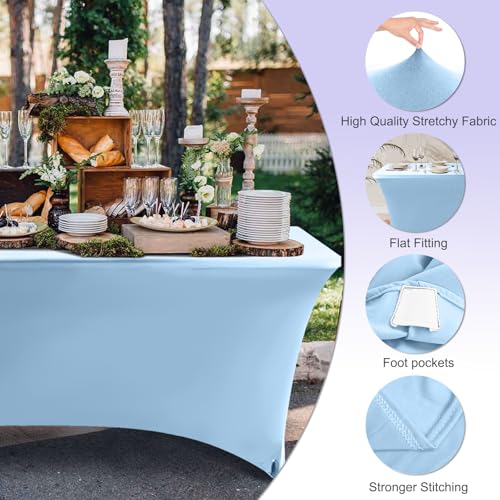 6FT Spandex Table Cover