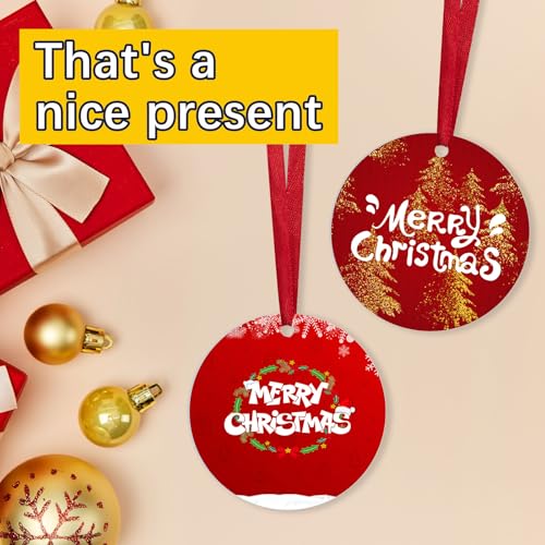 54 pcs Metal Sublimation Ornament Blanks (22 Count)