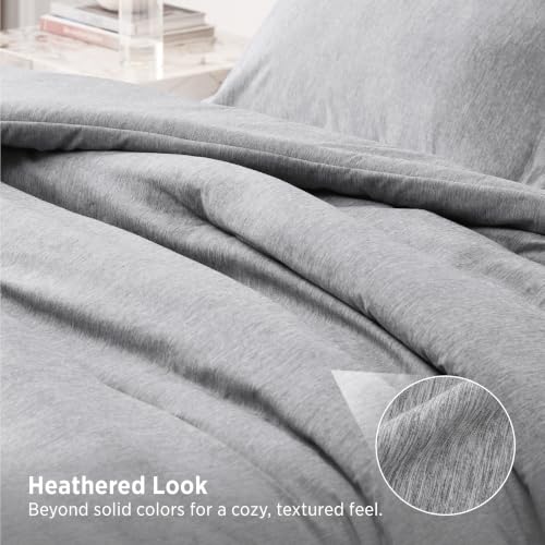 Light Grey Cal King Comforter Set