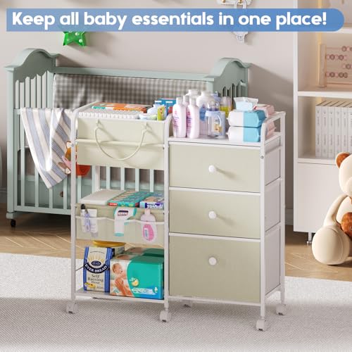 2In1 Baby Diaper Caddy Organizers and Storage