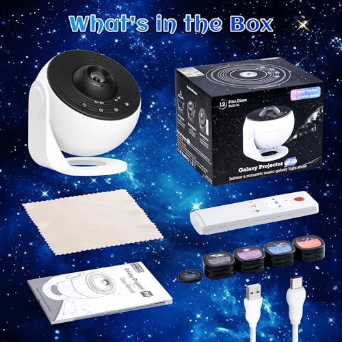 Galaxy Projector for Bedroom Pro Version (13 Count)