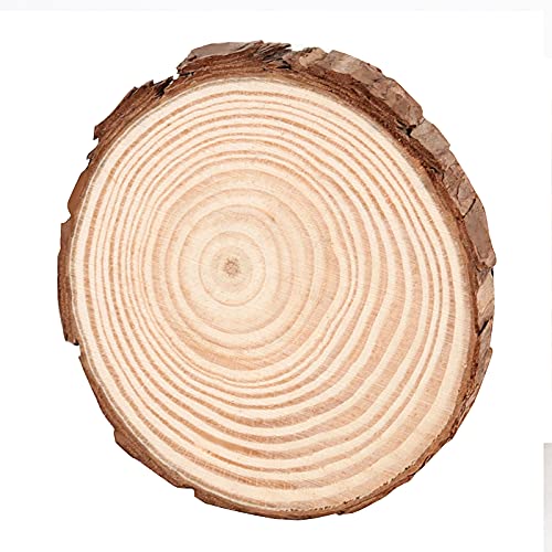 50 PCS 3.5 4 Inches Natural Wood Slices (50 Count)