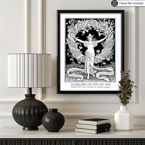 Vintage Walter Crane Poster