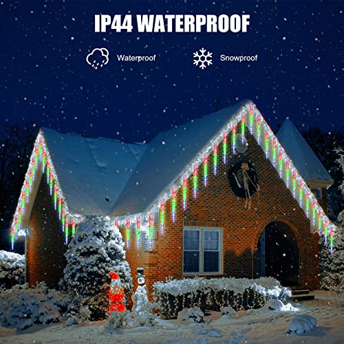 Christmas Icicle Lights Outdoor (20 Count)