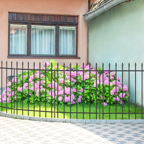 Decorative Metal Garden Fence 30" x 10' (25 Sq Ft)
