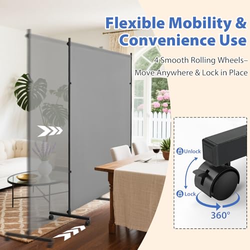 Large Single Panel Room Divider