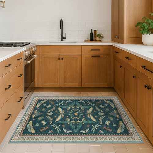 Teal 3x4 Entryway Rug (12 Sq Ft)