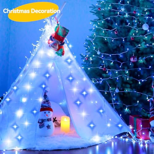 4 Pack Christmas Fairy Lights Battery Operated Each 20FT 60 LED