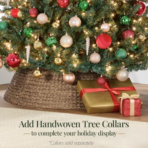 7.5ft Artificial Christmas Tree with LED Twinkling Lights