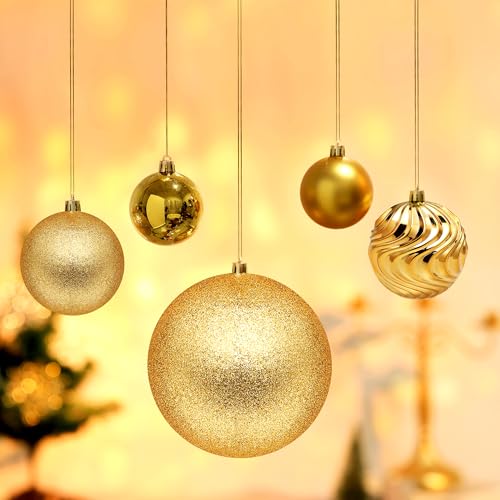 50pcs Shatterproof Christmas Ball Tree Ornaments