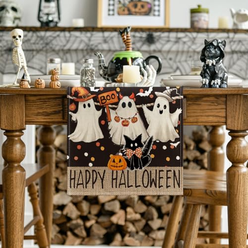 210 GSM Halloween Table Runner Home Party Decor 13x120 Inch (10 Sq Ft)