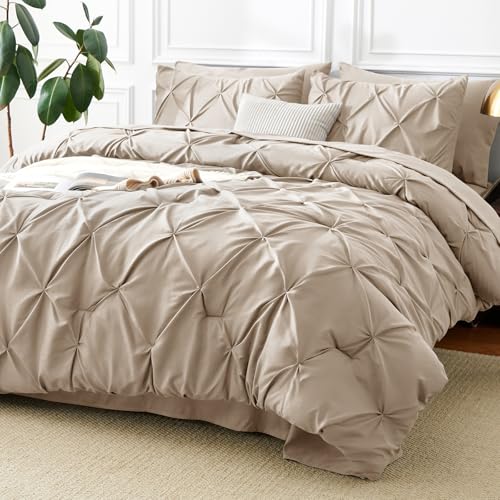 King Size Comforter Set Wheat