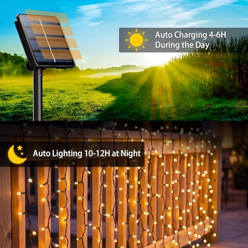 Solar String Lights Outdoor (6 Count)