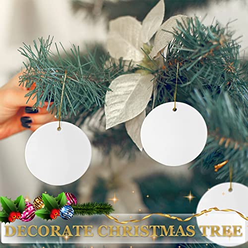 Sublimation Ceramic Ornament Blanks