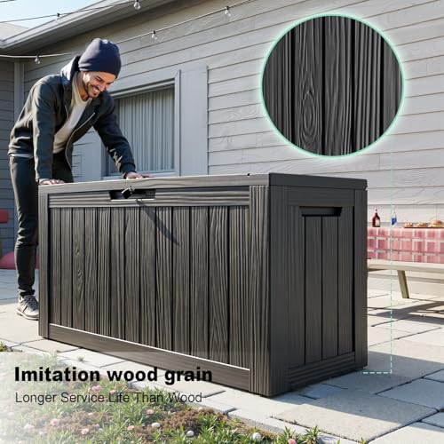 90 Gallon Deck Boxes Outdoor Waterproof