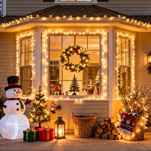 500 LED Christmas Lights Outdoor (163 Foot)
