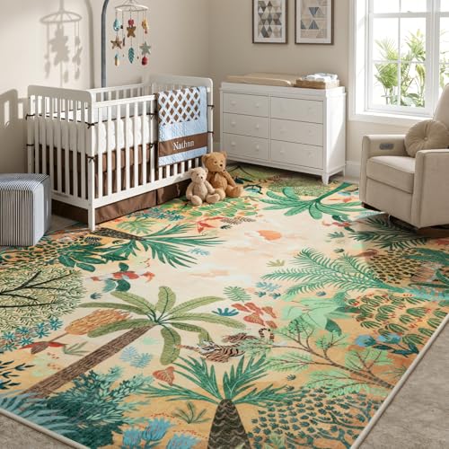 Boho 8x10 Area Rugs for Living Room