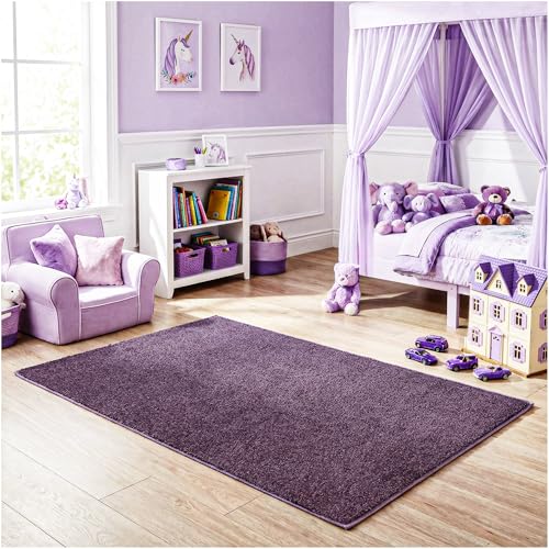Soft & Colorful 11' Round Kids Classroom Area Rug