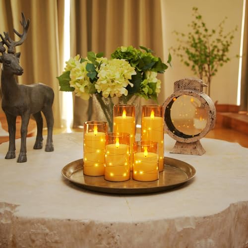Flickering Flameless Candles (5 Count)