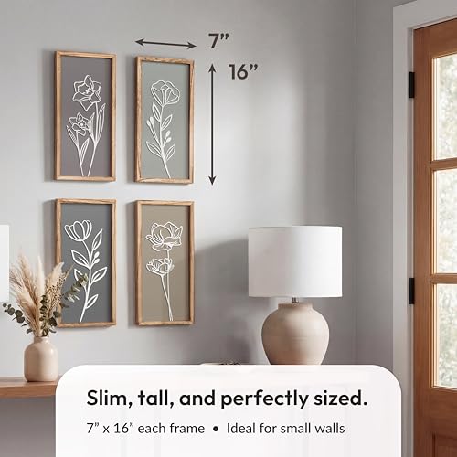 3d Framed Wall Art (4 Count)