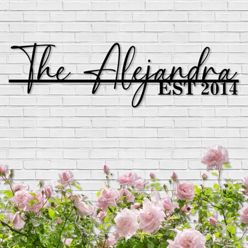 Personalized Family Name Sign