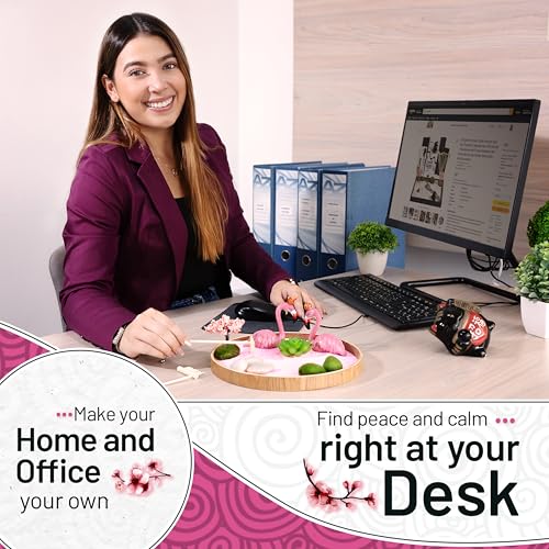 Flamingo Zen Garden Kit for Desk