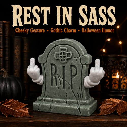 Halloween Tombstone Figurine
