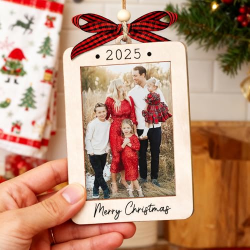 2025 Christmas Ornament Picture Frame
