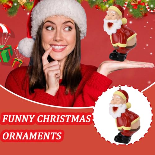 10Pcs Christmas Hanging Ornaments Santa Claus Gingerbread Man